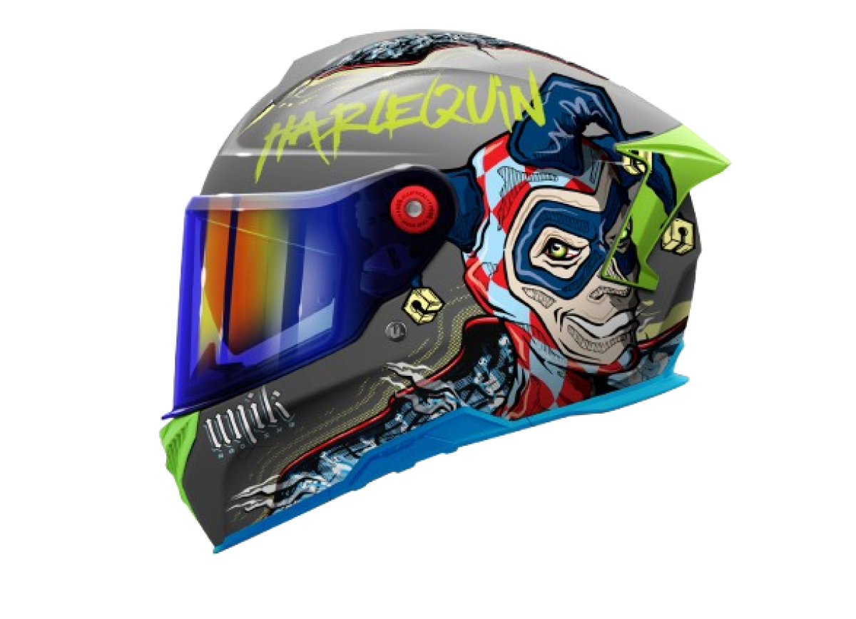 CASCO INTEGRAL UNIK+GAFA SOLAR ULTRA DV, HARLEQUIN GREY, TALLA L (59-60)