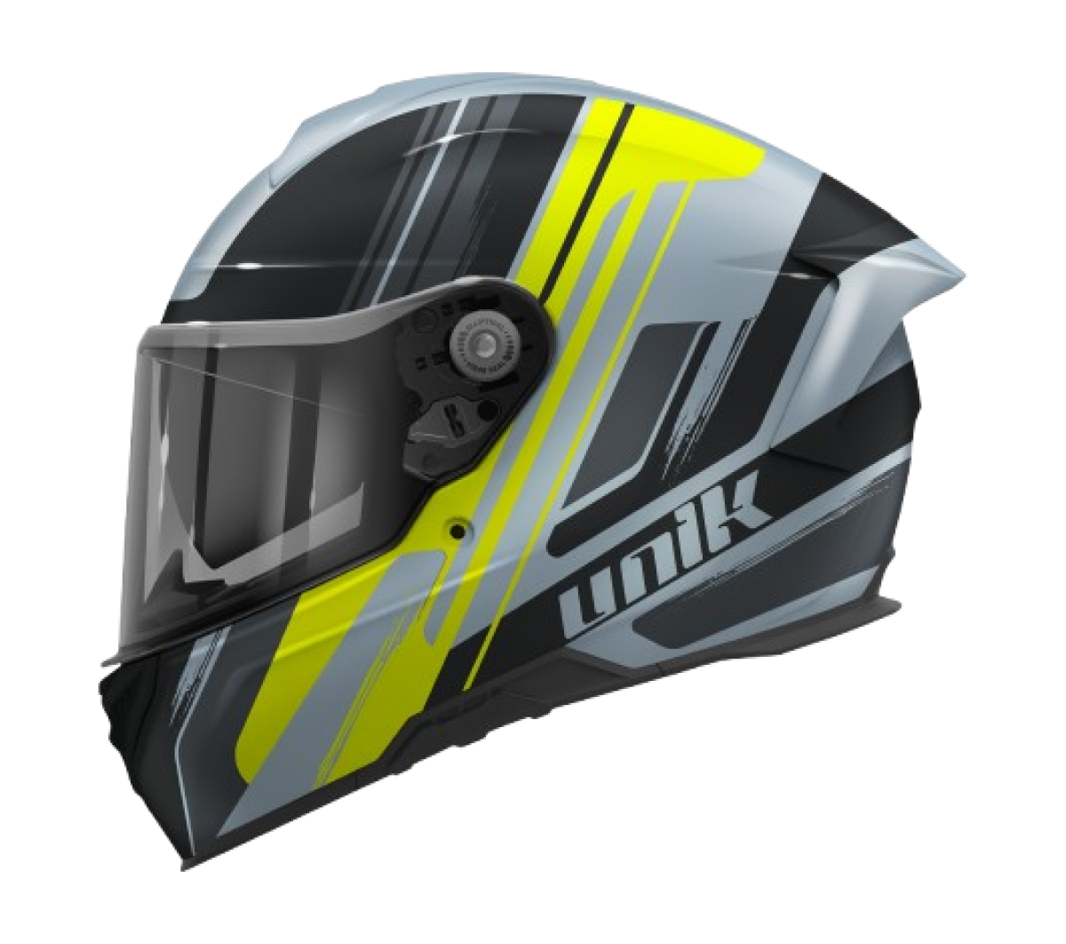 CASCO INTEGRAL UNIK+GAFA SOLAR ULTRA DV,  MARCH FLUOR YELLOW, TALLA L (59-60)
