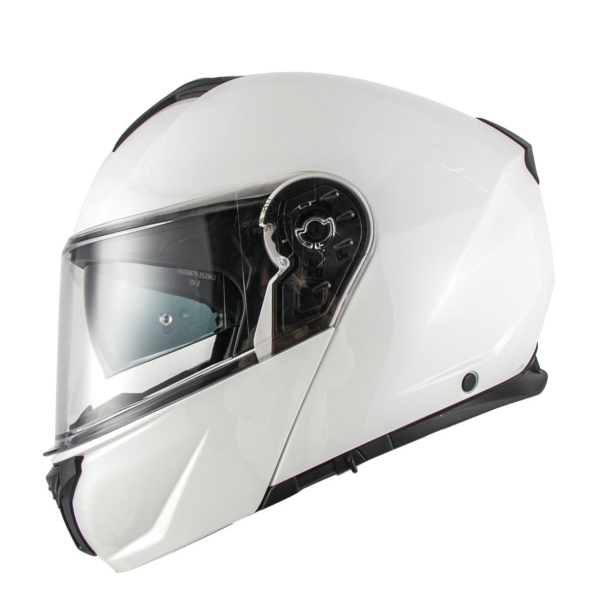 CASCO MODULAR UNIK CON GAFA SOLAR STAR DV, BLANCO, TALLA L (59-60)