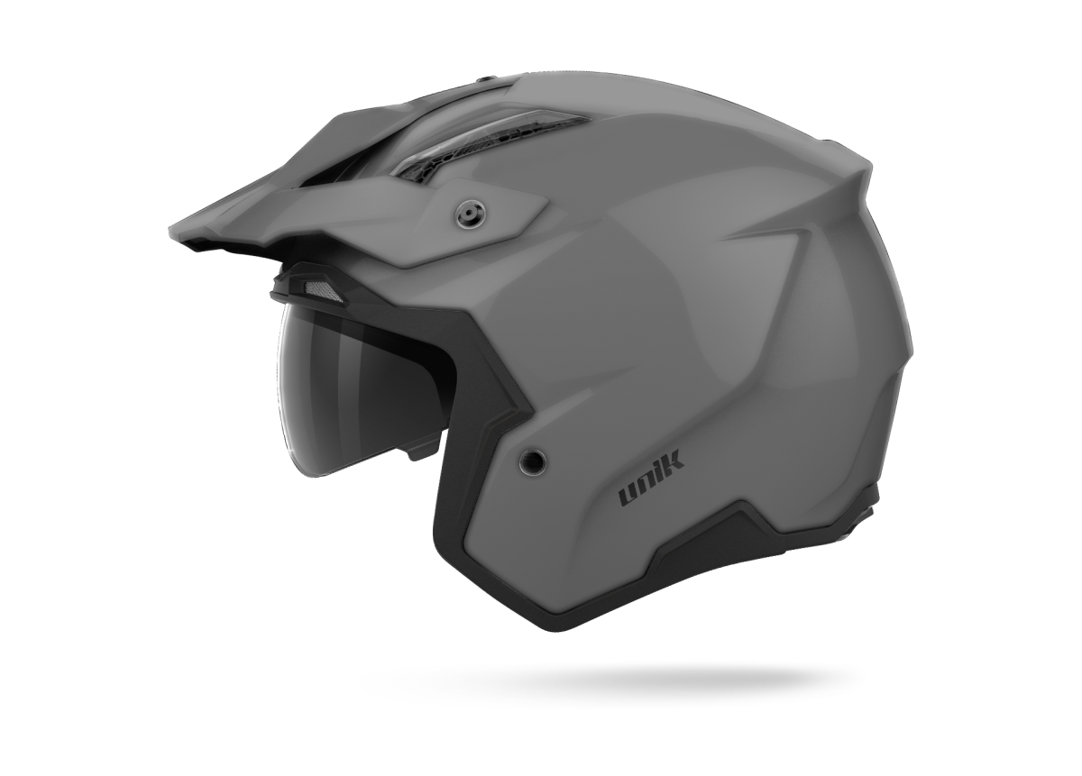 CASCO TRIAL UNIK CON GAFA SOLAR LINK DV, NARDO GREY, TALLA L (59-60)
