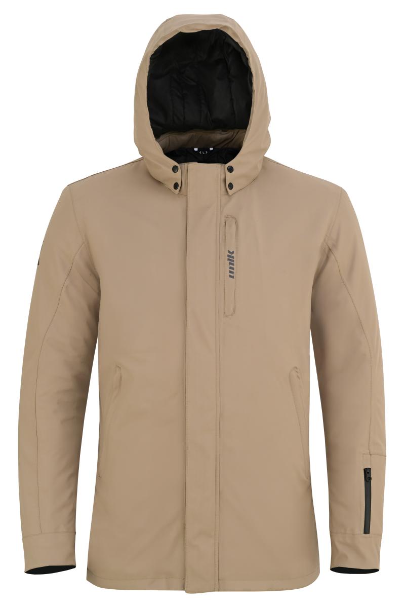 CHAQUETA INVIERNO CASUAL TOP HOMBRE, UNIK "VU-01", TALLA 4XL, BEIGE
