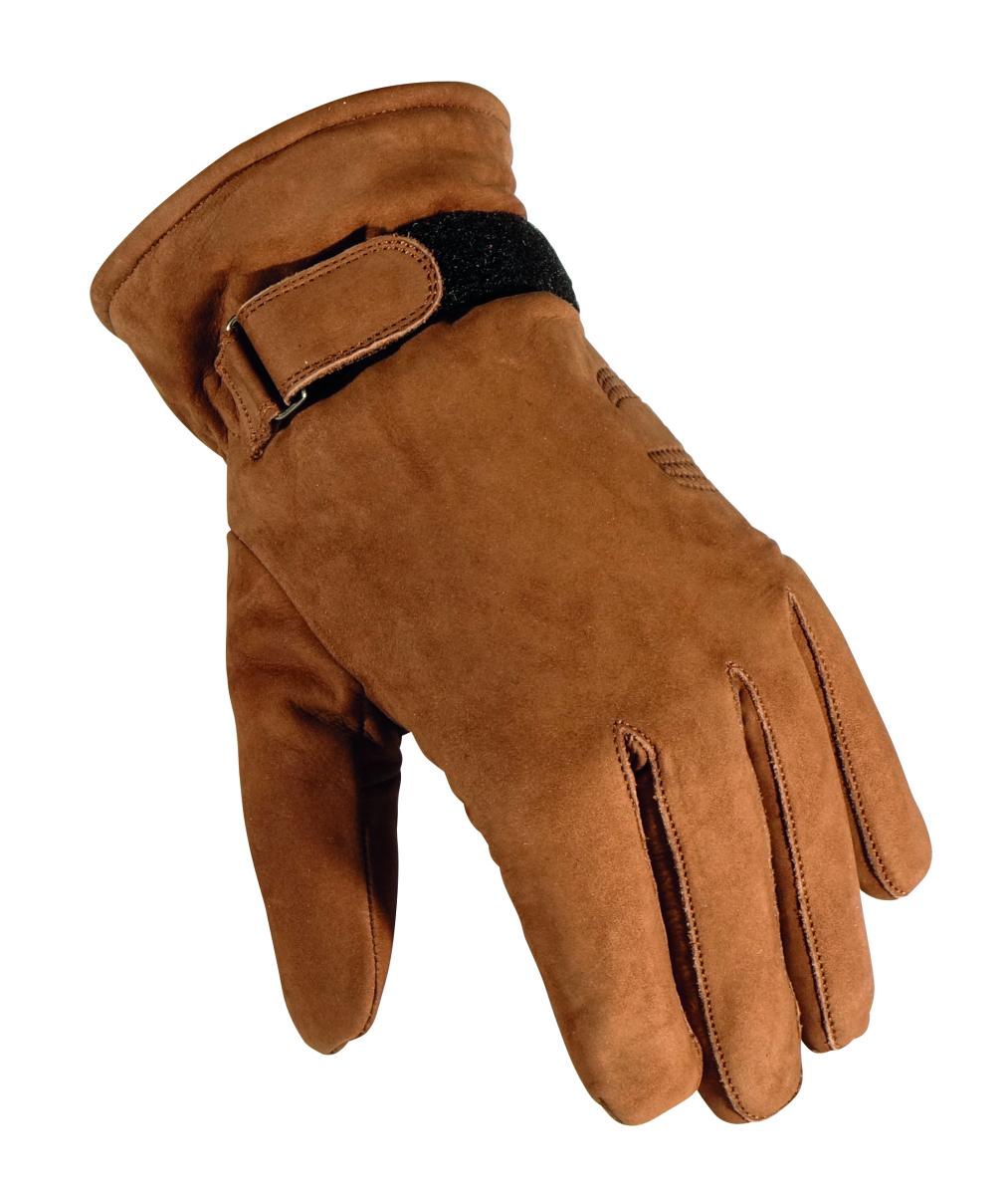 PAR GUANTES VERANO UNIK, "C-80", NOBUCK, TALLA M (8), MARRON